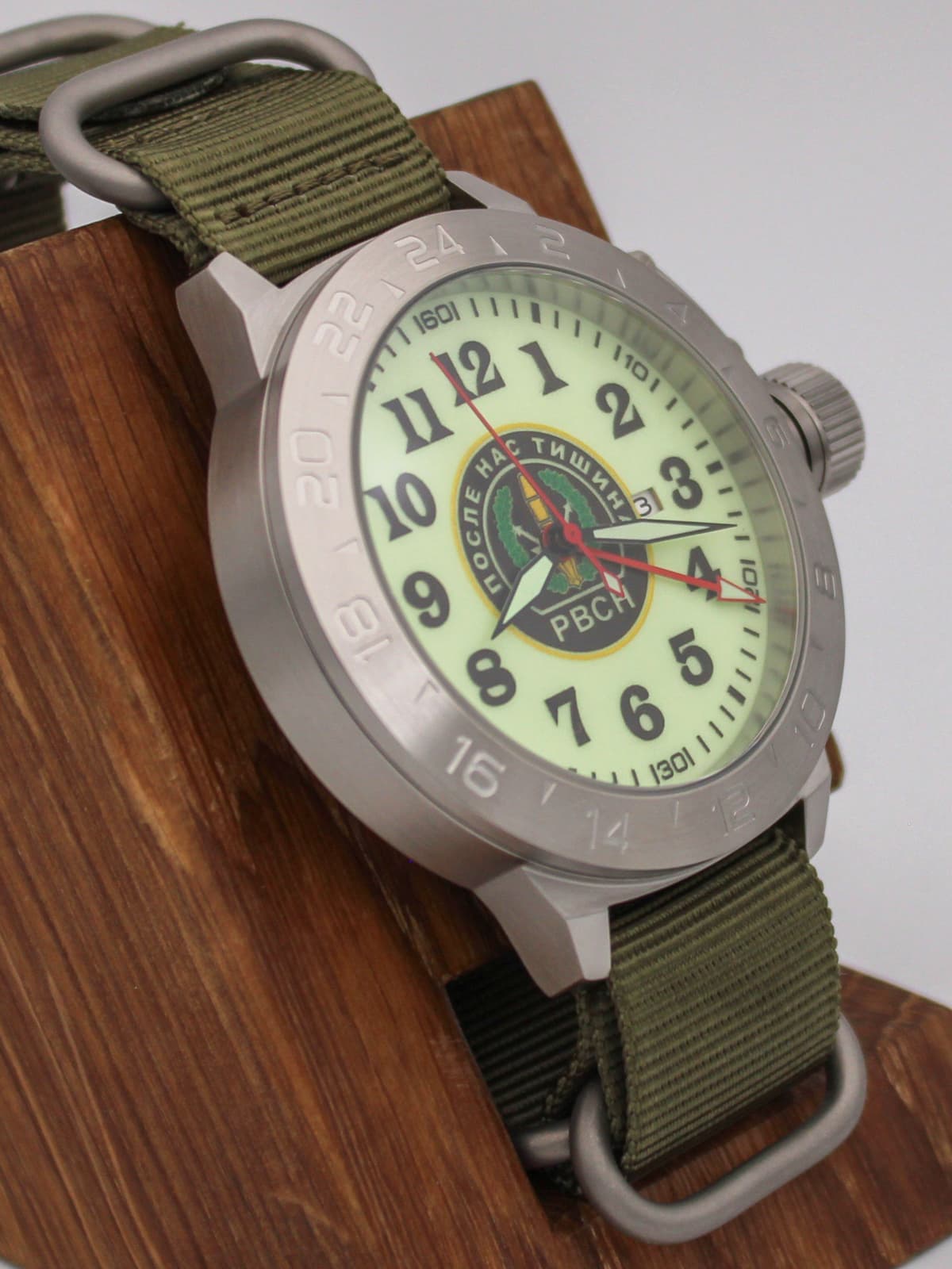 Часы РВСН механические с автоподзаводом (Seiko NH34A) 52.307.21