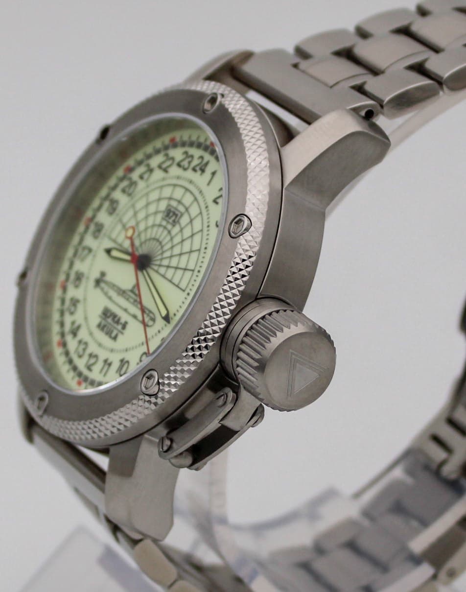 Часы 971 Щука-Б (Акула), механизм Восток 2415.01