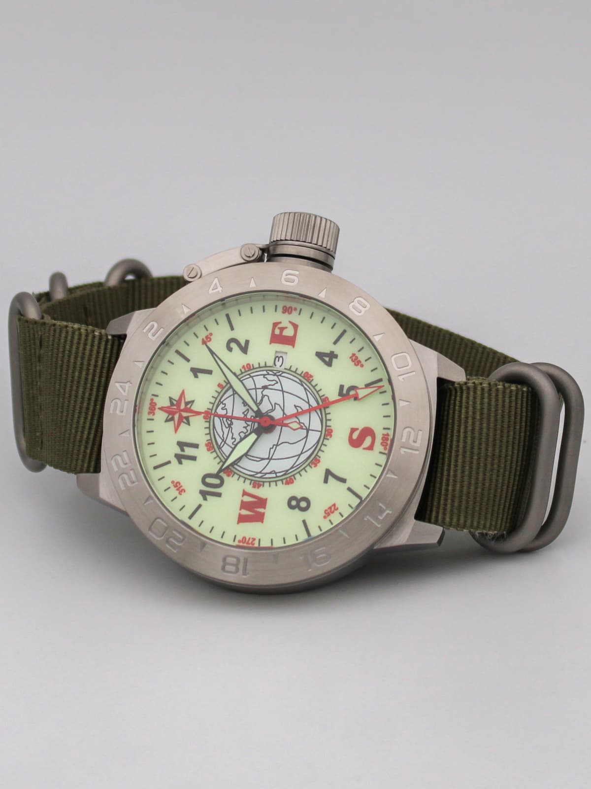 Часы Компас механические с автоподзаводом (Seiko NH34A) 52.186.21