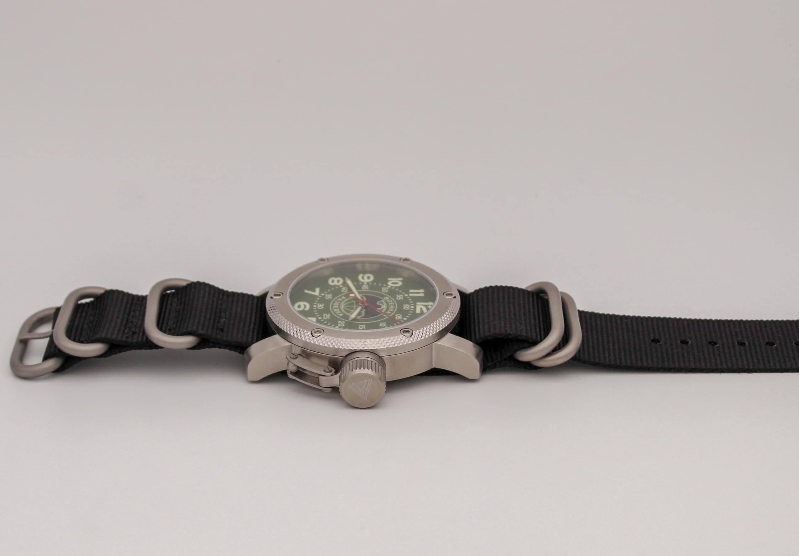 Часы ВОЕННАЯ РАЗВЕДКА, механизм Восток 2415.01