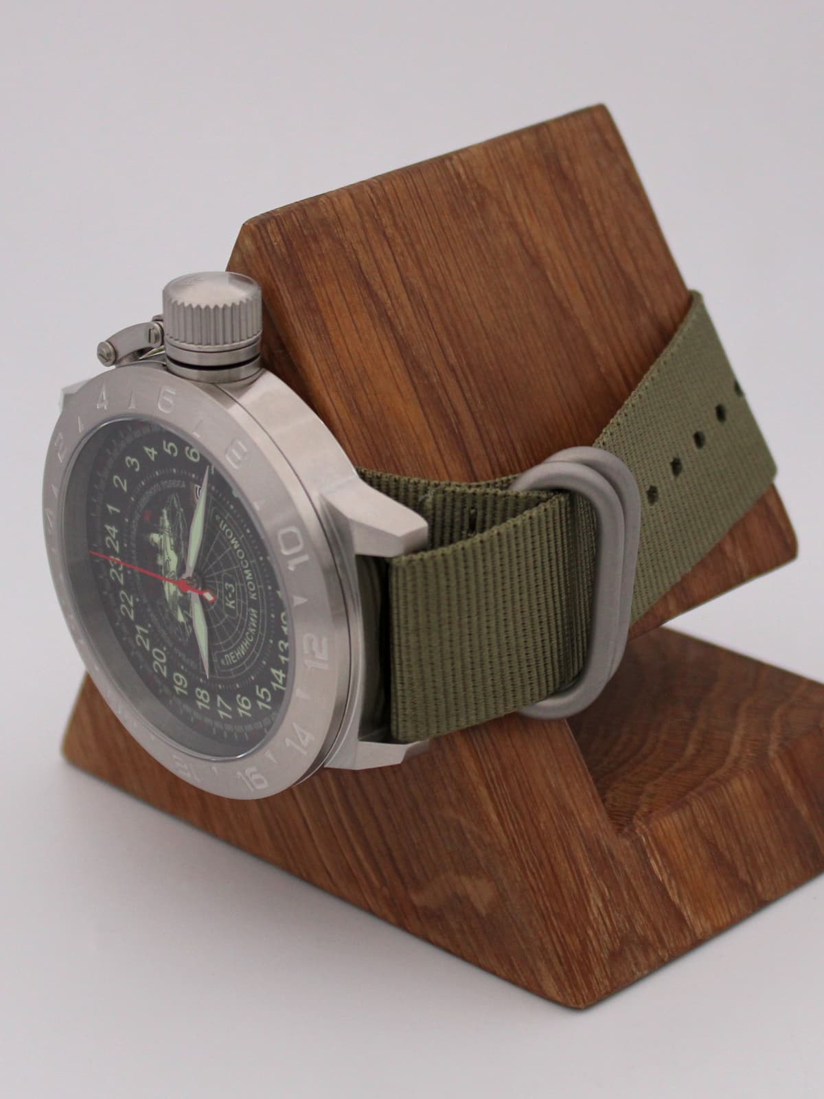 Часы К-3 "Ленинский комсомол" механические с автоподзаводом (Seiko NH34A) 52.152.21