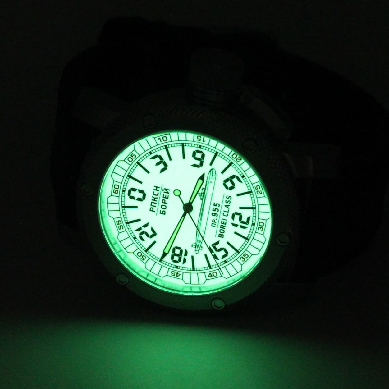 Часы  РПКСН / БОРЕЙ (пр.955 Borei class) механизм Восток 2431.01