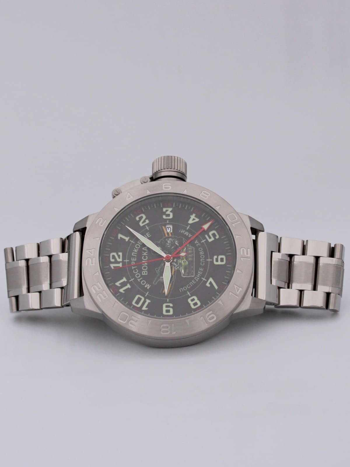 Часы Мотострелковые войска механические с автоподзаводом (Seiko NH34A) 52.286.2