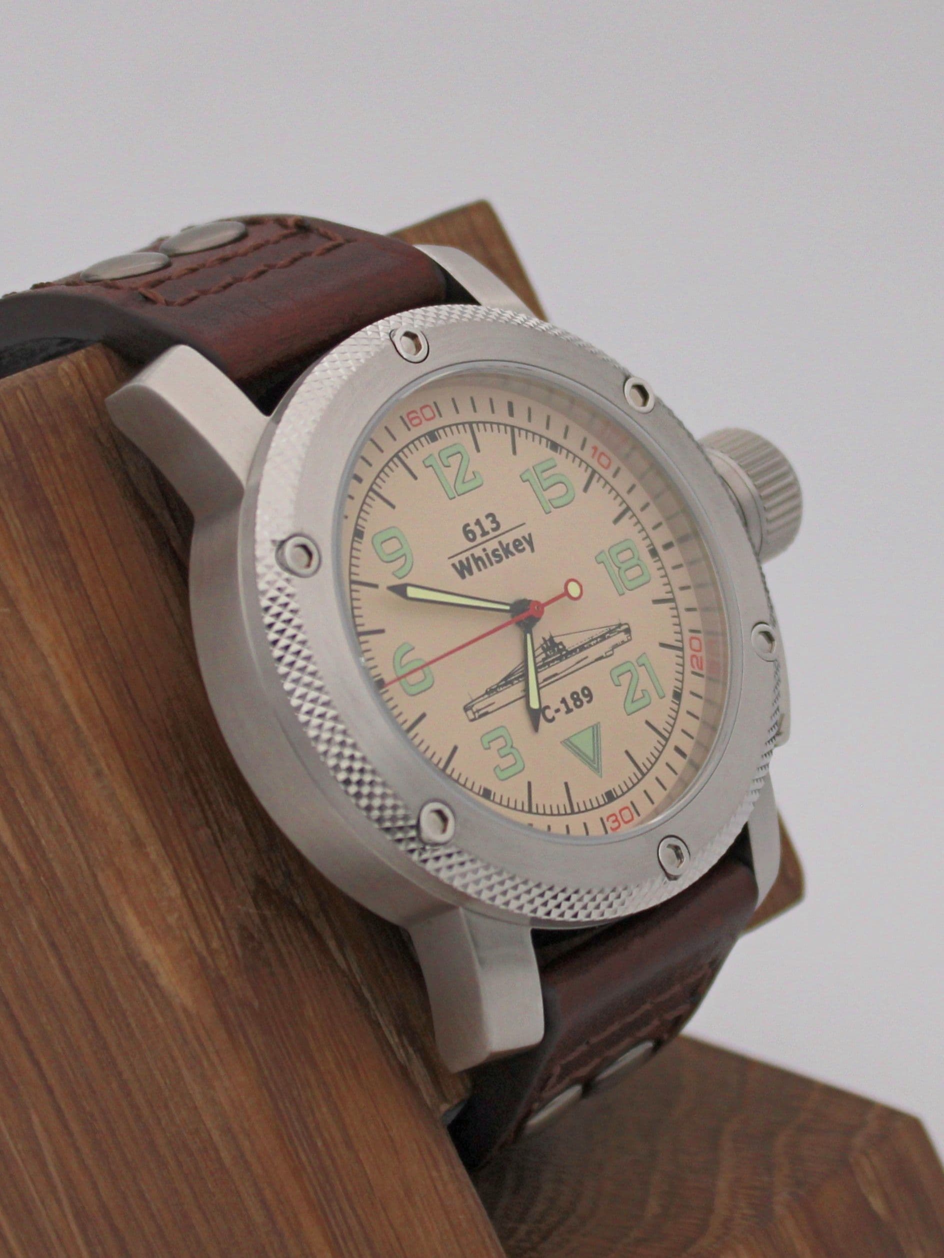 Часы С-189 (Whiskey) механические с автоподзаводом (Восток 2431) 01.102.02