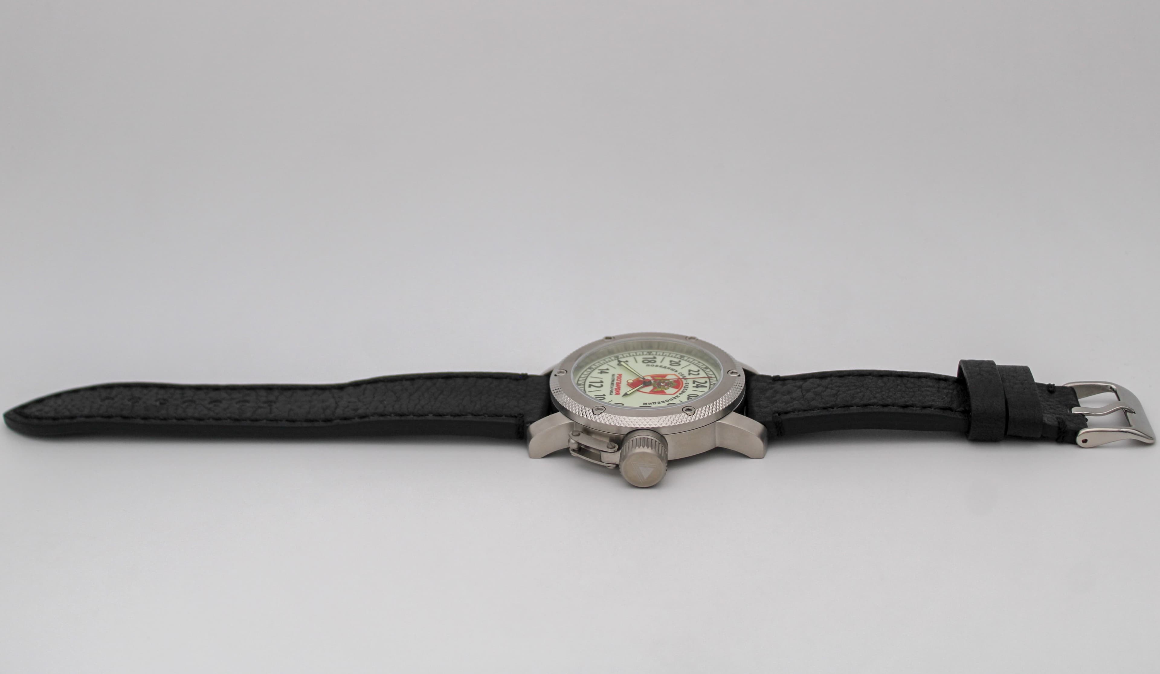 Часы Росгвардия / На страже 24 часа / Победишь себя - будешь непобедим / механизм Восток 2431