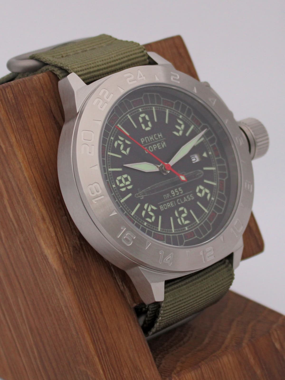 Часы РПКСН 955 Борей (Borei class) механические с автоподзаводом (Seiko NH34A) 52.191.21