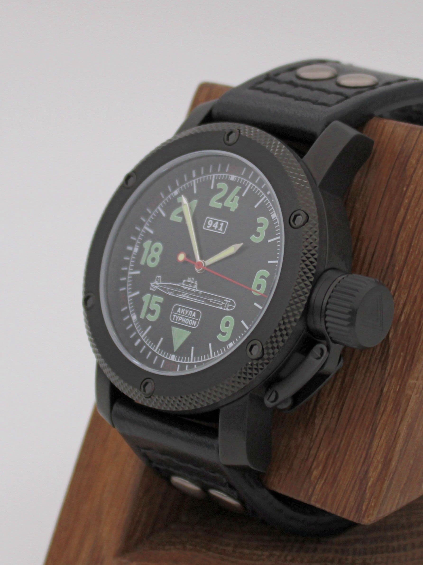 Часы 941 / Акула (Typhoon) механические с автоподзаводом (Восток 2431) 101.054.01