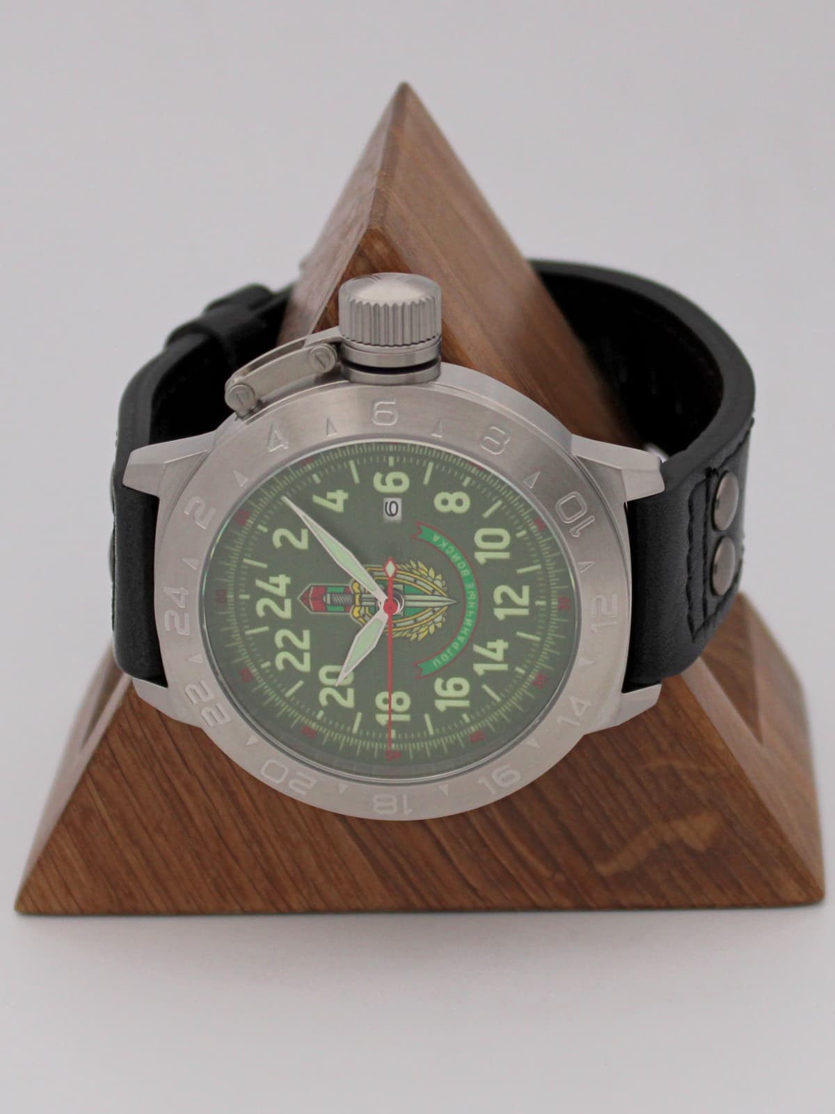 Часы Погранвойска механические с автоподзаводом (Seiko NH34A) 52.242.01