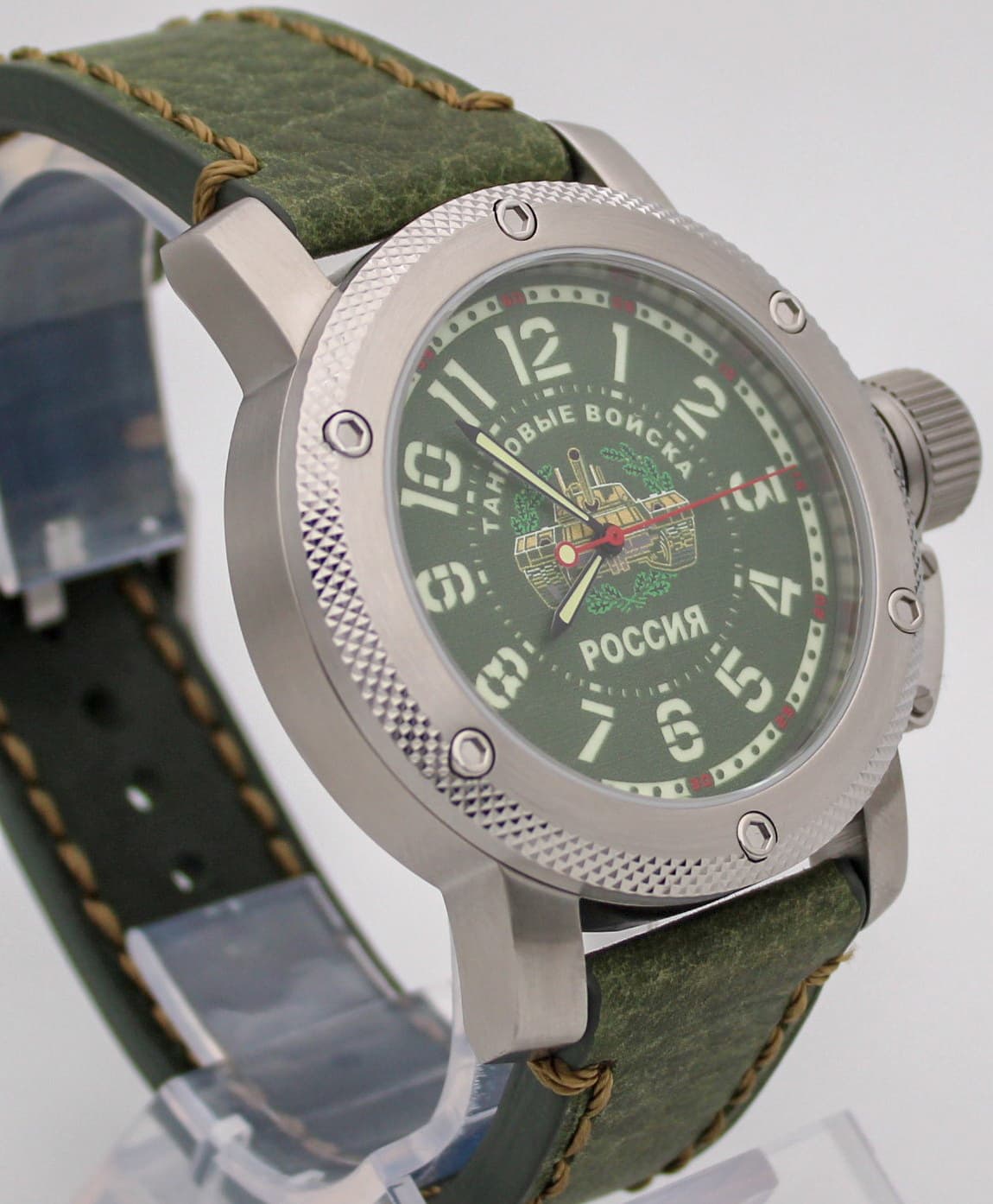 Часы Танковые войска РОССИЯ, механизм Восток 2415.01