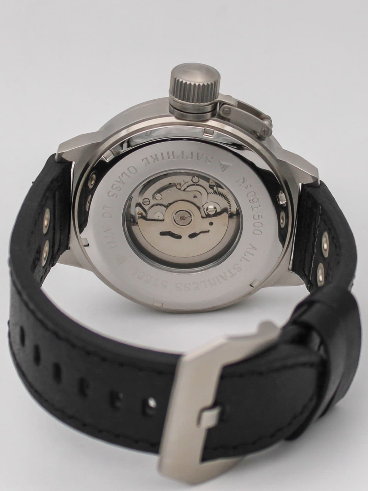 Часы Волк механические с автоподзаводом (Seiko NH34A) 52.305.01