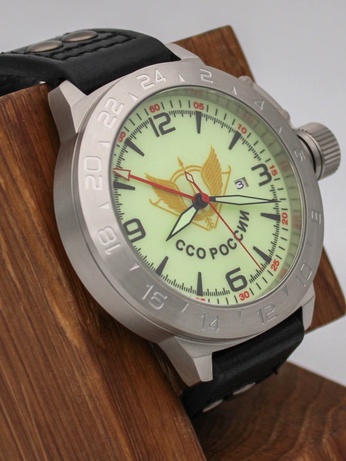 Часы ССО России механические с автоподзаводом (Seiko NH34A) 52.280.01