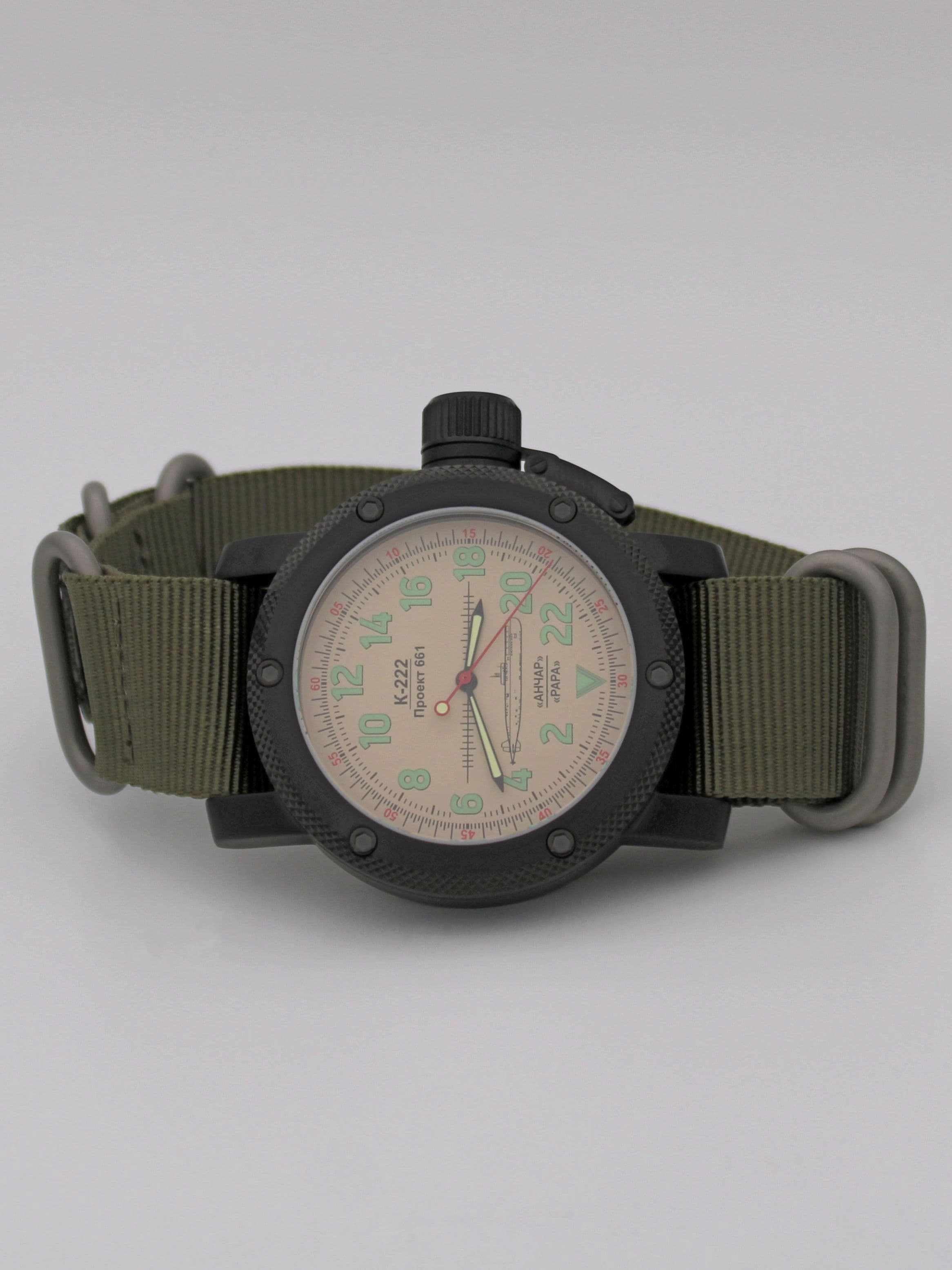 Часы К-222 / Анчар (Papa) механические (Ракета 2623) 103.032.21