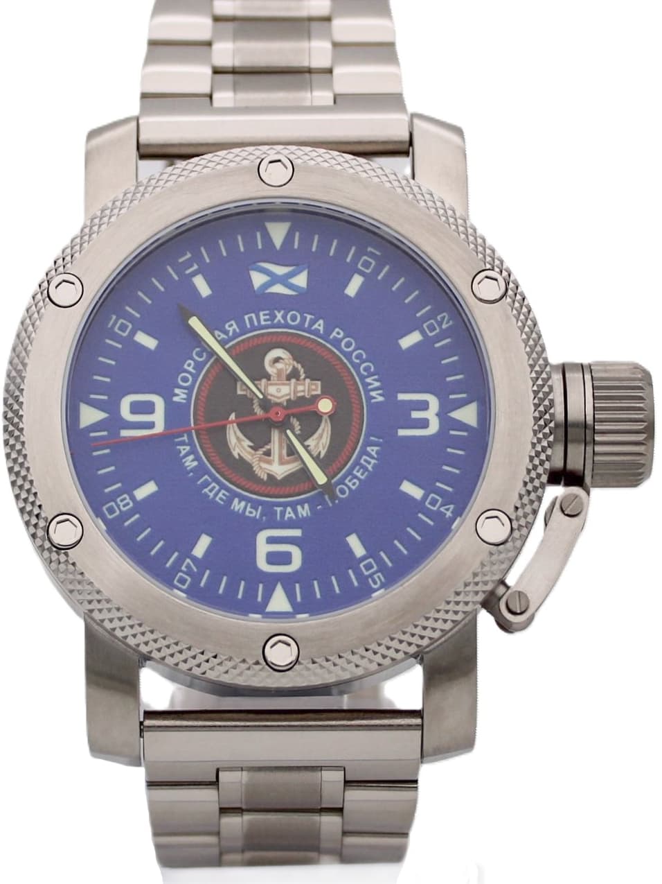 Часы Морская пехота России / там,где мы,там-победа! механизм Восток 2415.01