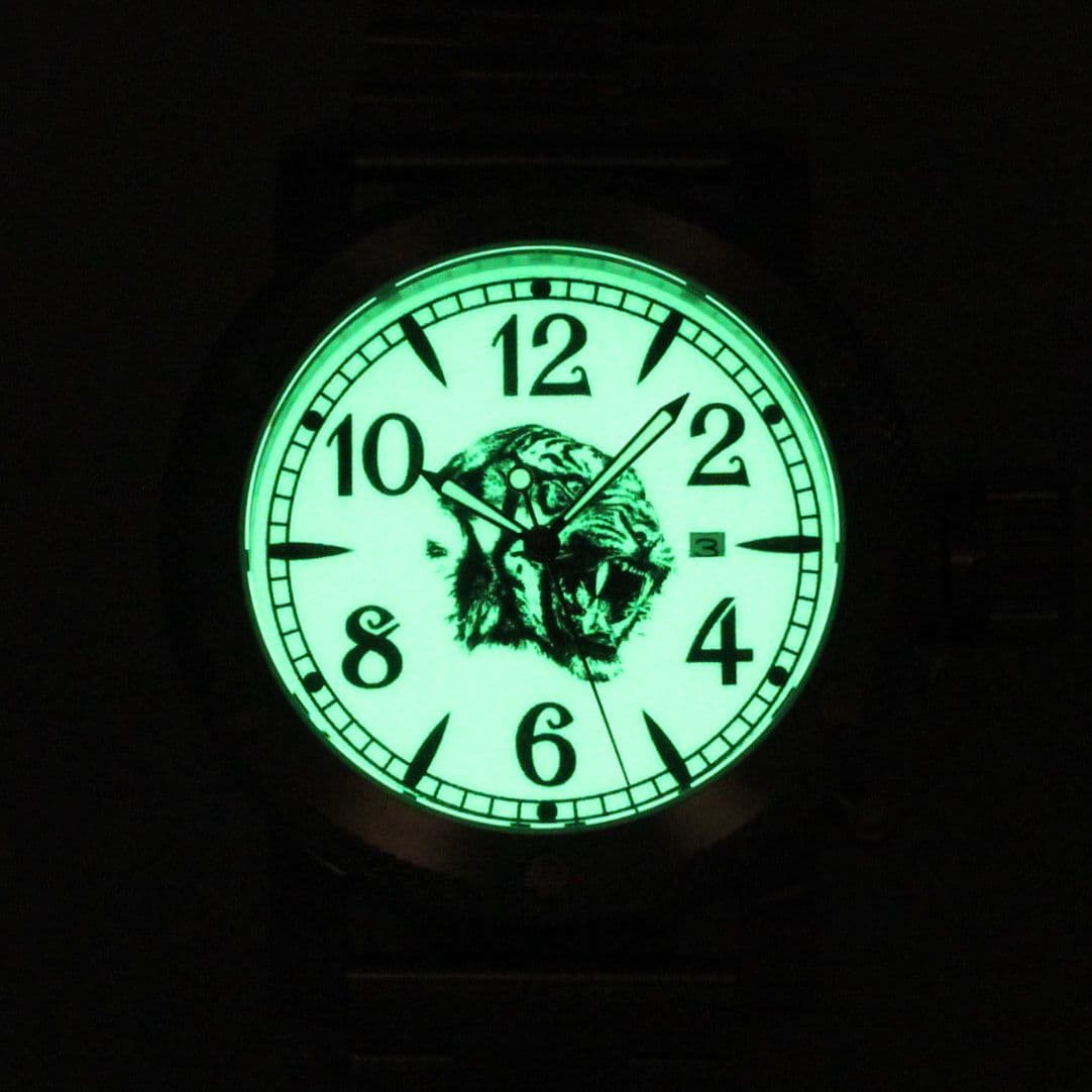 Часы Тигр механические с автоподзаводом (Miyota 8215) 05.1315.2