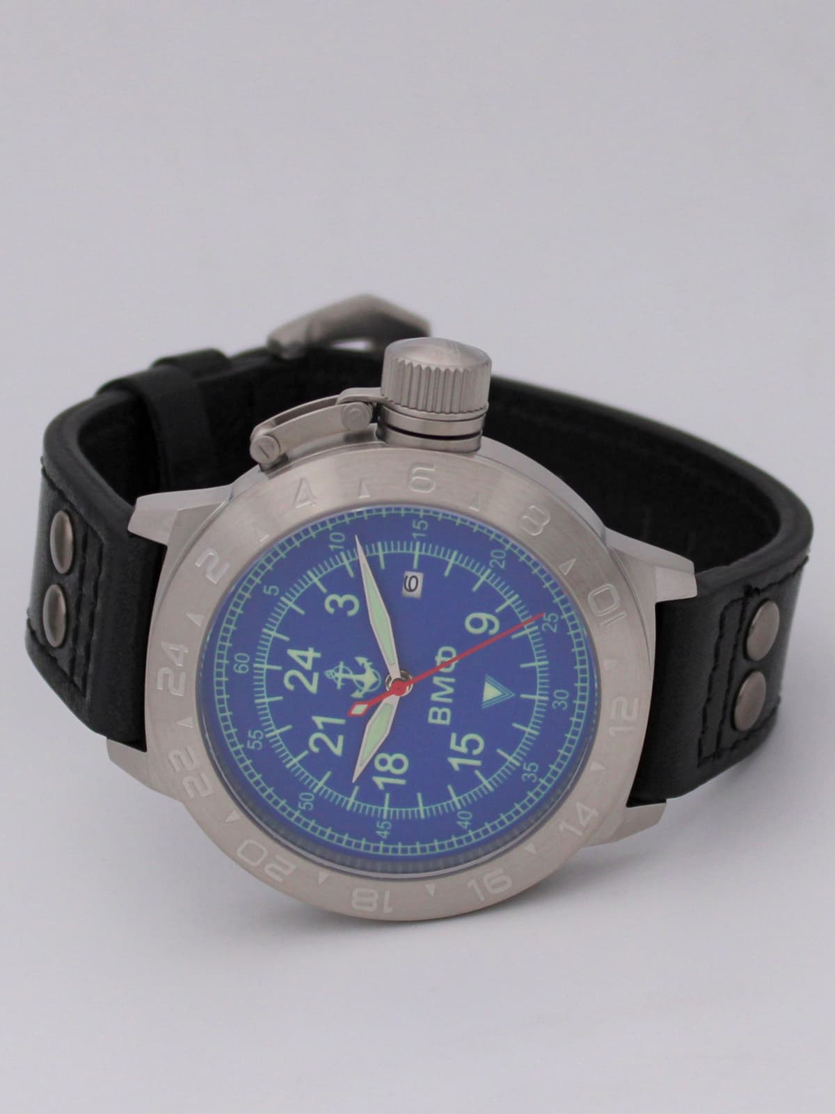 Часы ВМФ механические с автоподзаводом (Seiko NH34A) 52.070.01