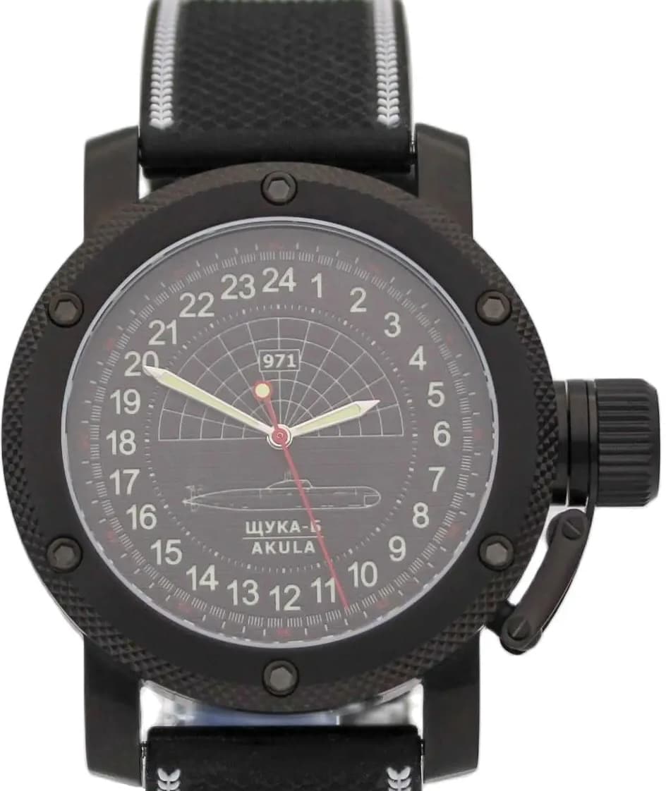 Часы 971 Щука-Б (Акула), механизм Восток 2415.01