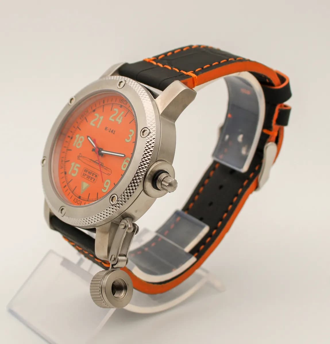 Часы К-141 Курск (Oscar-II) 1088.015 механические (сапфировое стекло) с автоподзаводом, механизм Восток 2431 