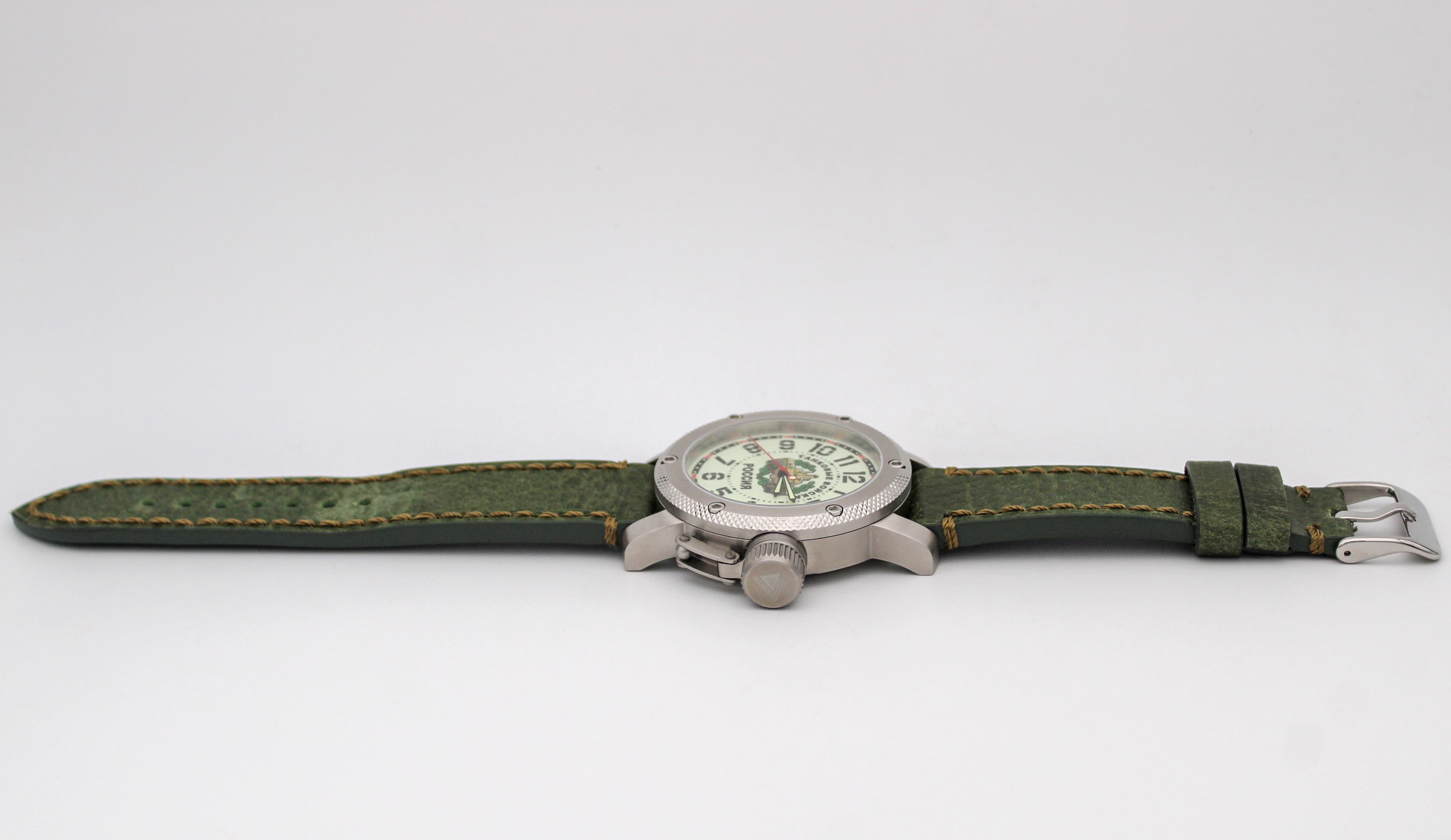 Часы Танковые войска РОССИЯ, механизм Восток 2415.01