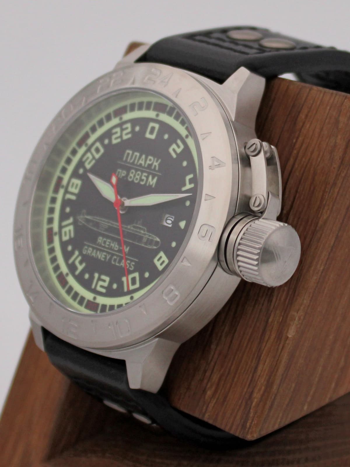 Часы ПЛАРК 885М Ясень-М (Graney class) механические с автоподзаводом (Seiko NH34A) 52.194.01