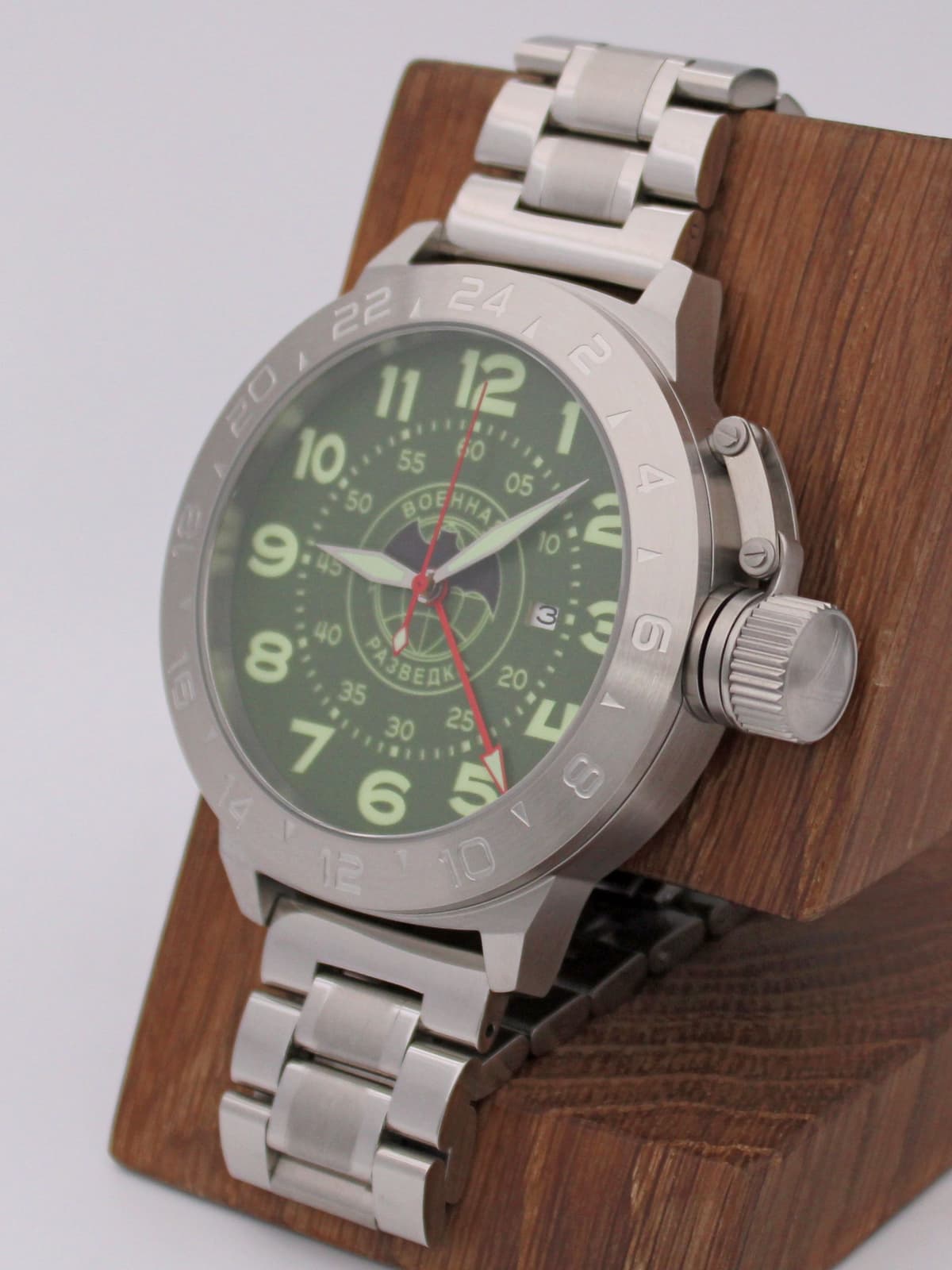 Часы Военная разведка механические с автоподзаводом (Seiko NH34A) 52.267.2