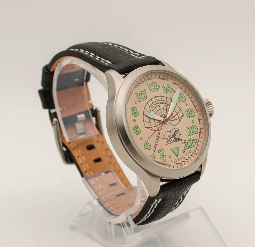 Часы Полярные / Арктика 11.212.011 механические, механизм Восток 2423