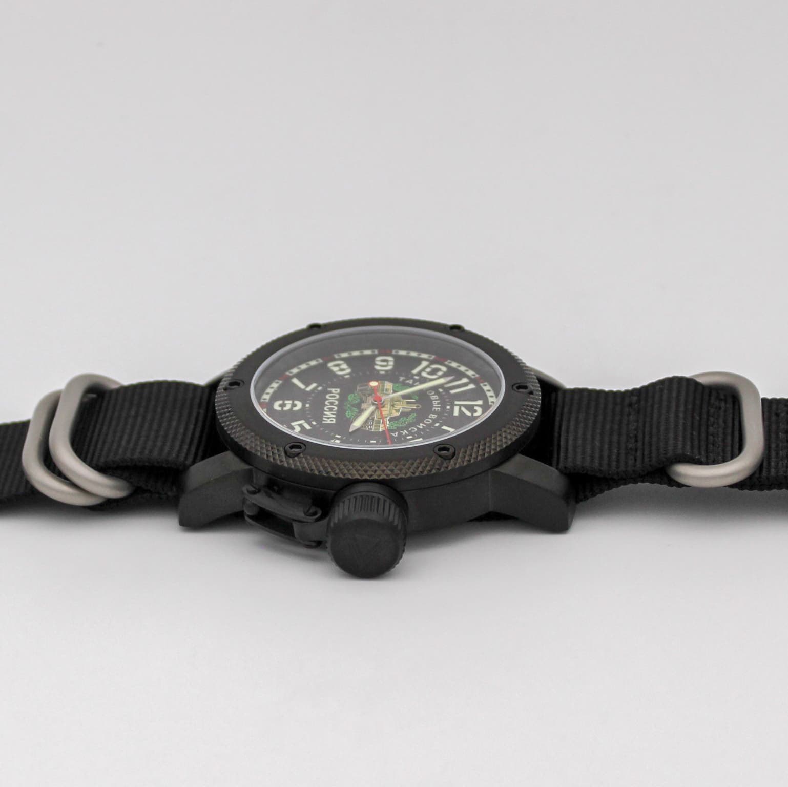 Часы Танковые войска РОССИЯ, механизм Восток 2415.01