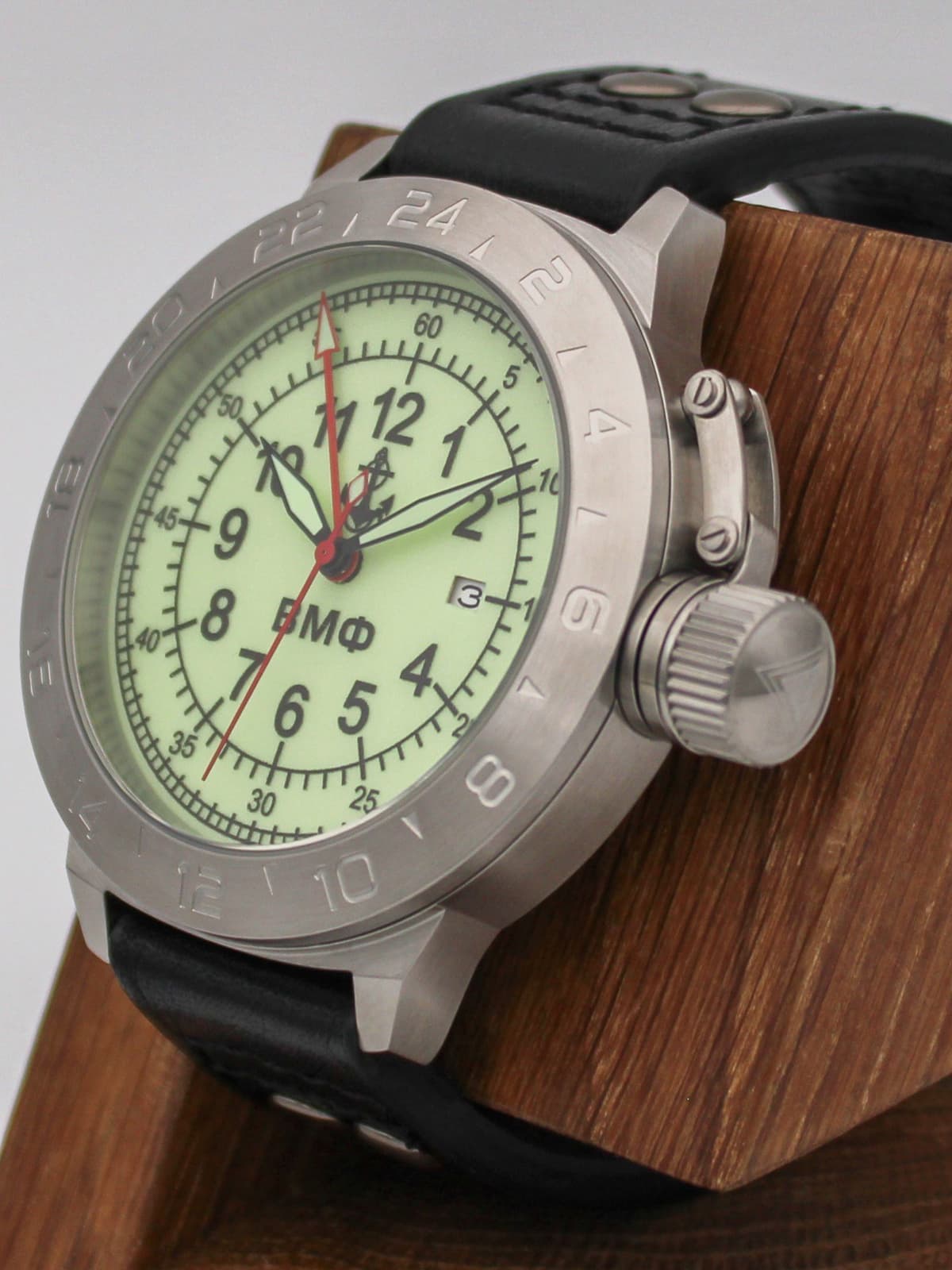 Часы ВМФ механические с автоподзаводом (Seiko NH34A) 52.320.01