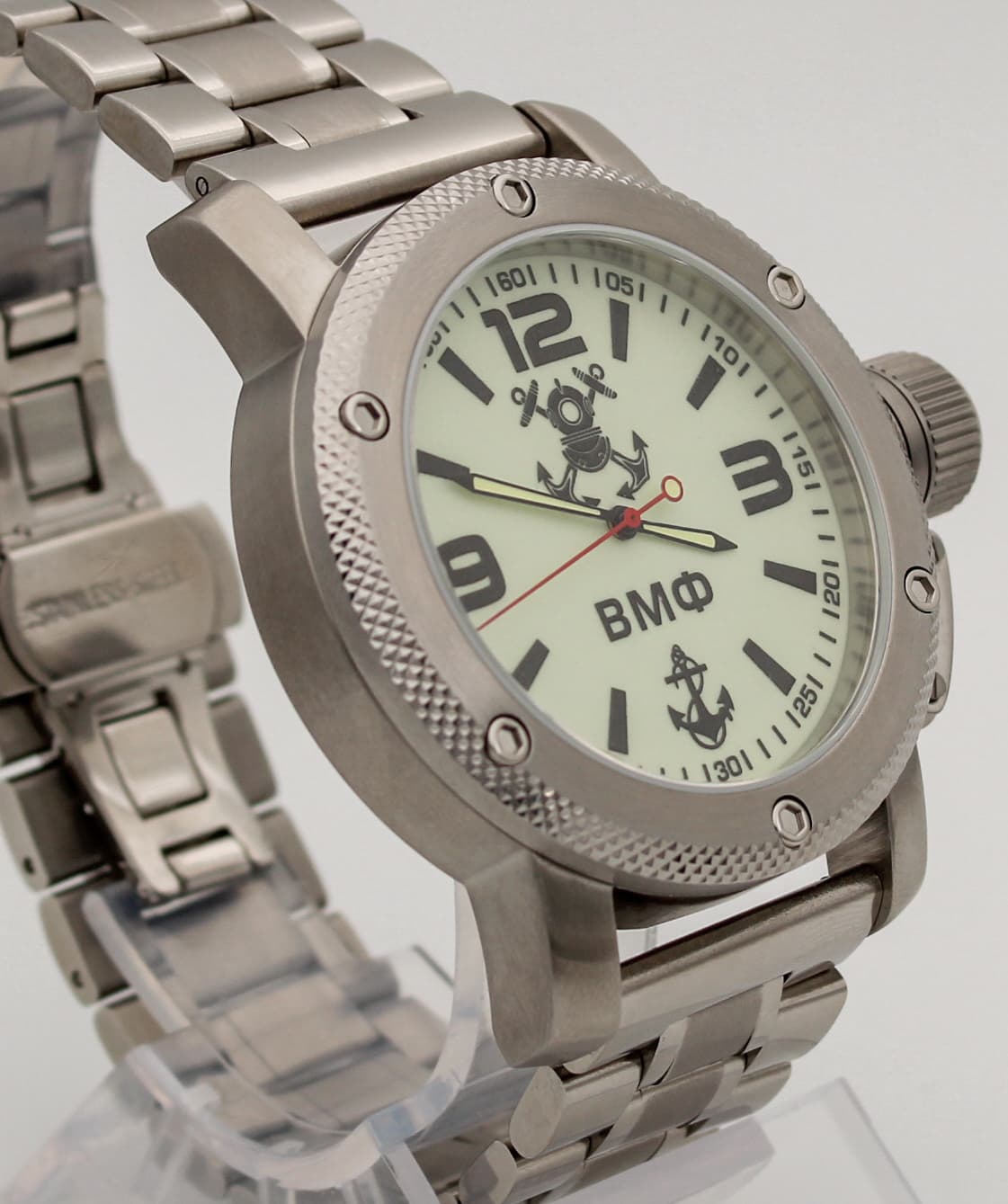 Часы ВМФ(с якорем) механизм Восток 2415.01