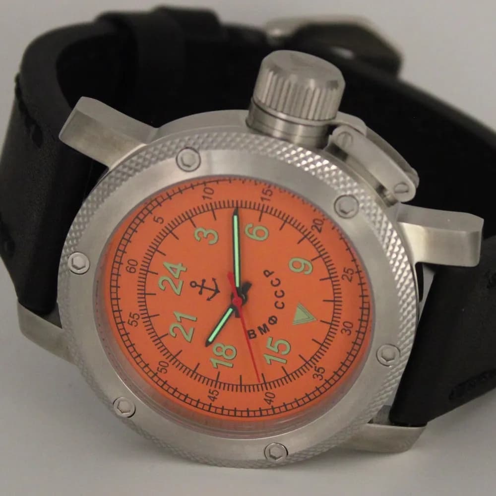 Часы ВМФ СССР механические 013.01 механизм Ракета 2623