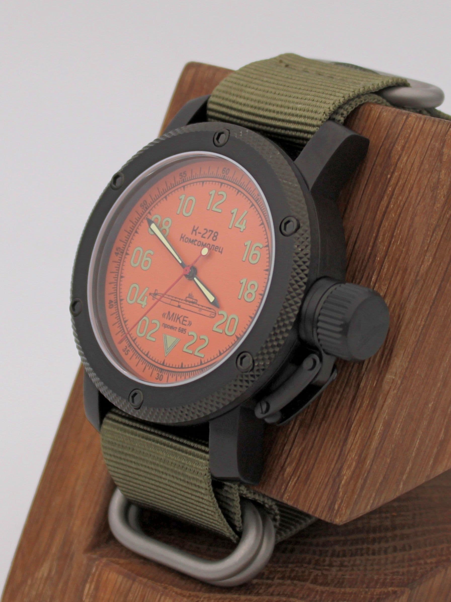 Часы К-278 / Комсомолец (Mike) механические (Ракета 2623) 103.043.21