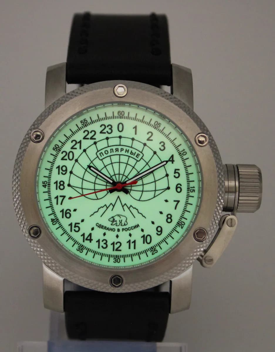 Часы Полярные механические с автоподзаводом (сапфировое стекло) 1131.01,  механизм Восток 2431