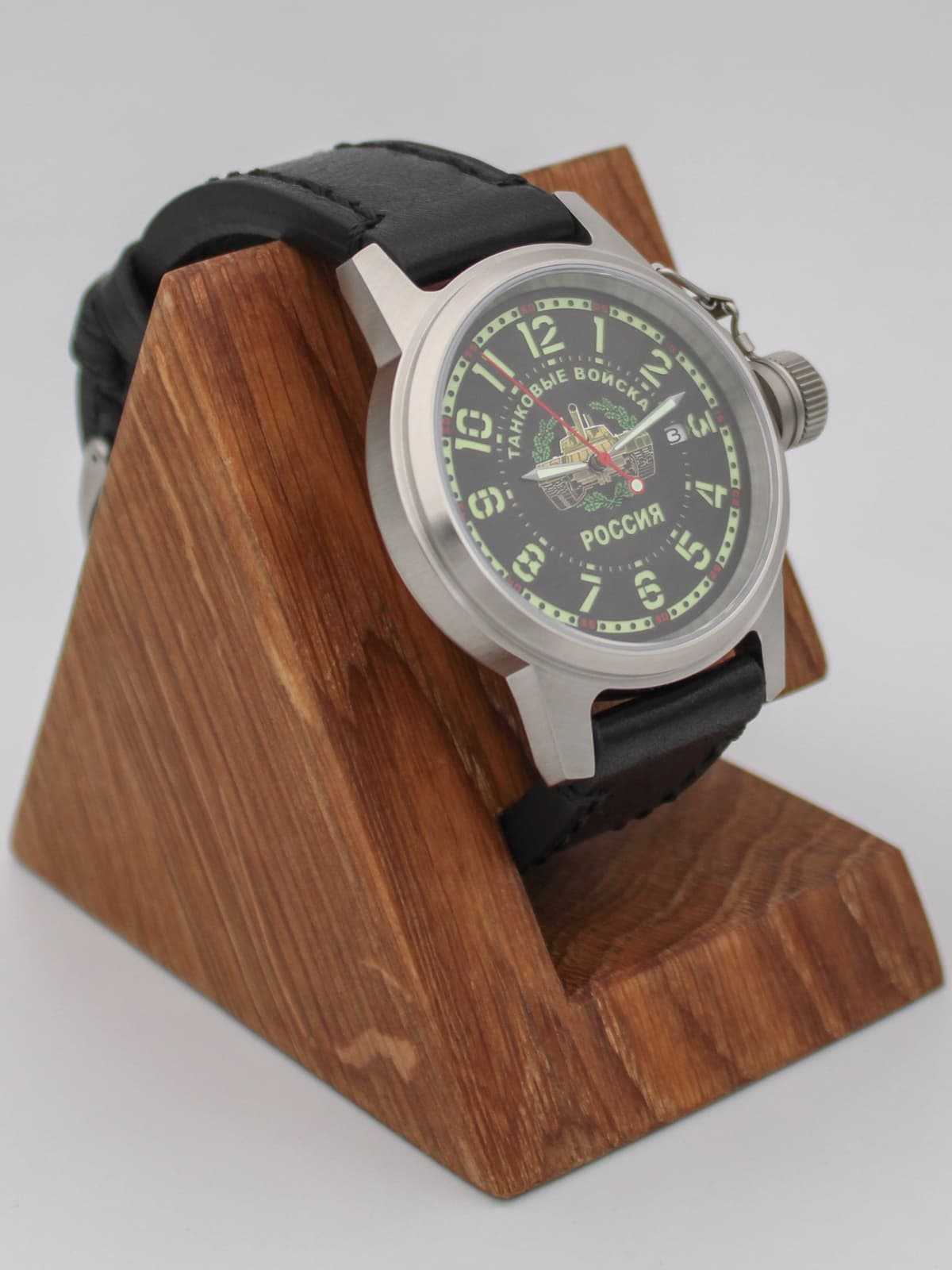 Часы Танковые войска механические с автоподзаводом (Seiko NH35A) 45.209.01