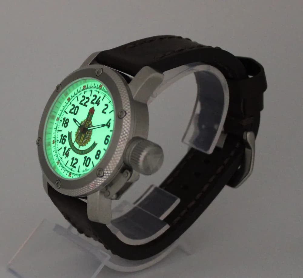 Часы наручные Погранвойска 1173.02  механические с автоподзаводом (сапфировое стекло), механизм Восток 2431.01