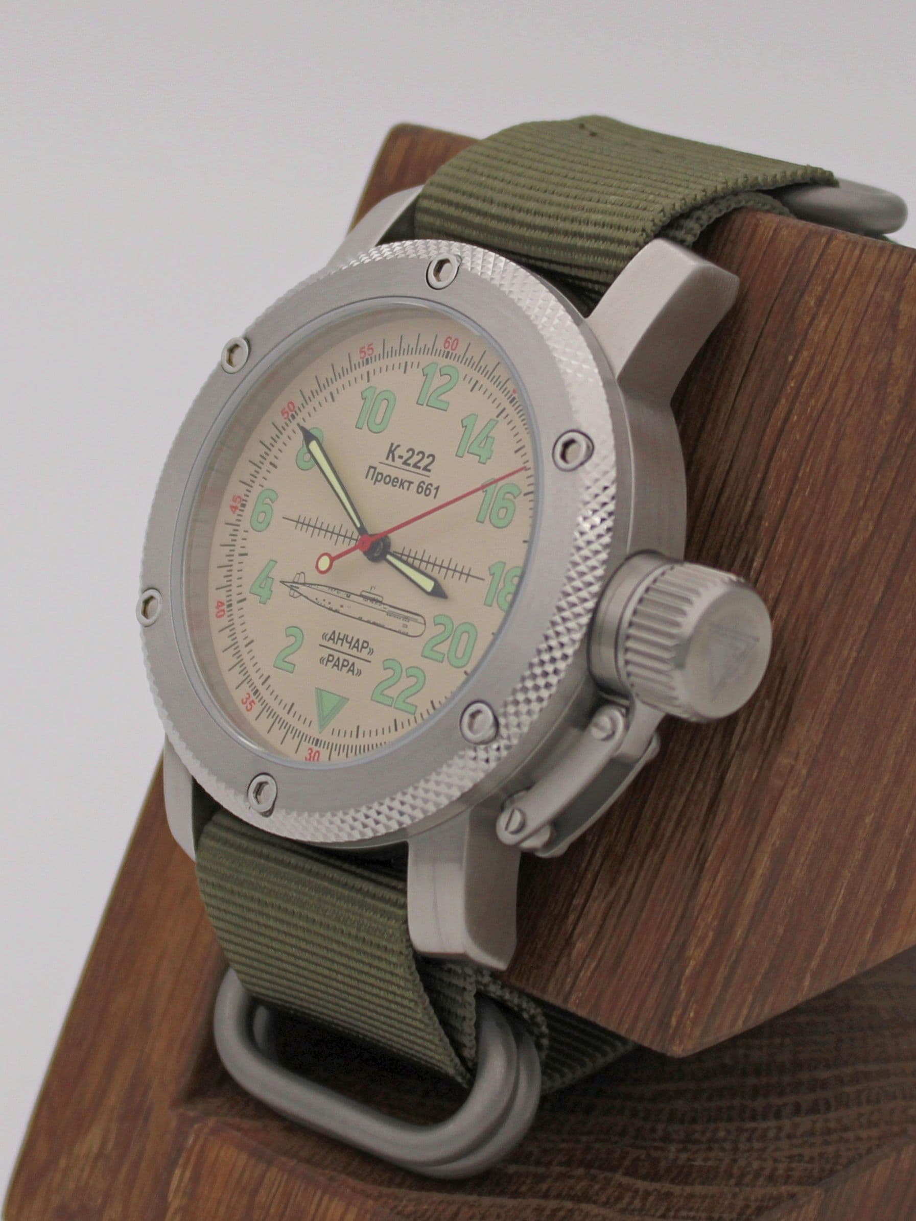 Часы К-222 / Анчар (Papa) механические с автоподзаводом (Восток 2431) 01.032.21