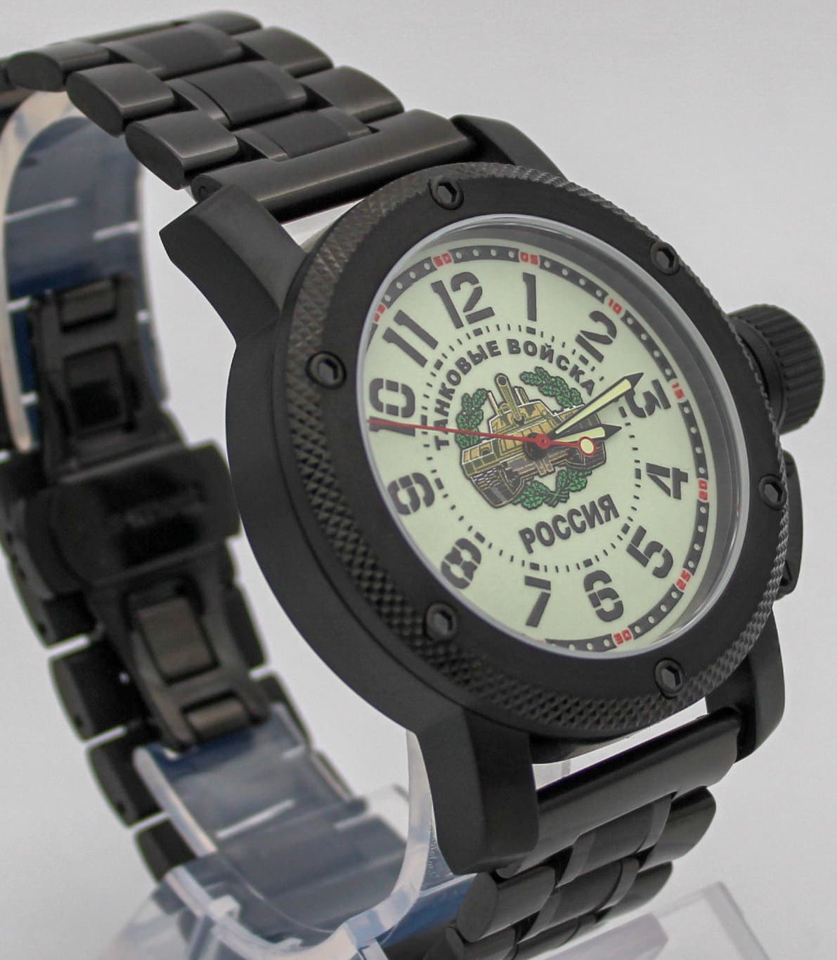Часы Танковые войска РОССИЯ, механизм Восток 2415.01
