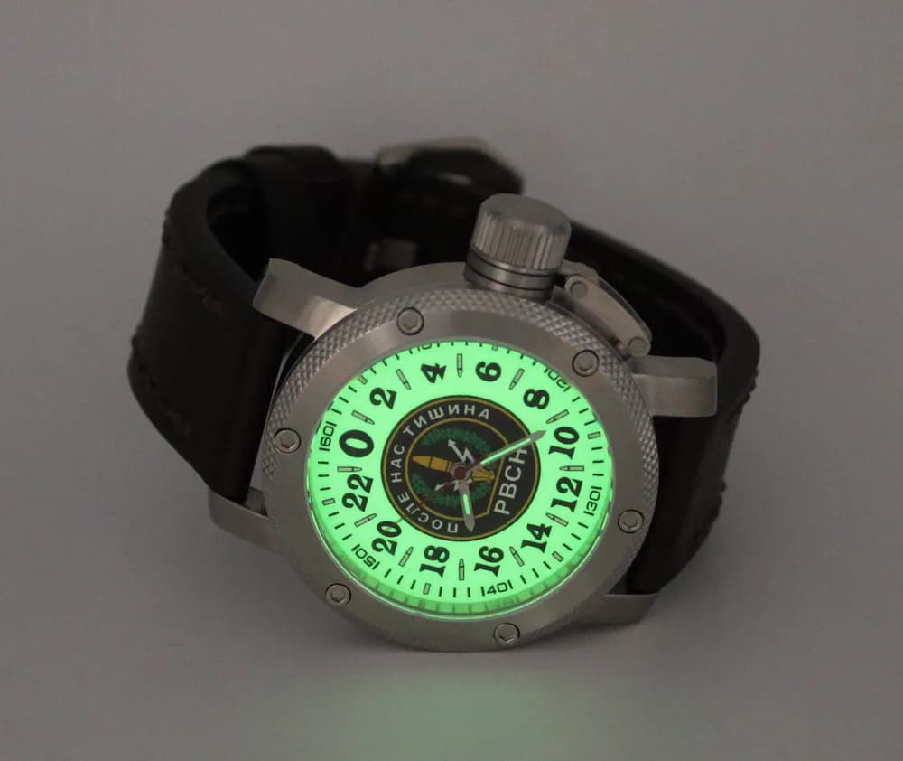 Часы наручные РВСН 1160.02 механические с автоподзаводом (сапфировое стекло), механизм Восток 2431