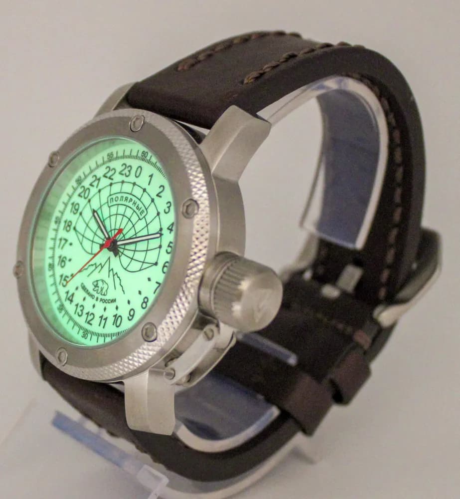 Часы Полярные механические с автоподзаводом (сапфировое стекло) 1131.02,  механизм Восток 2431