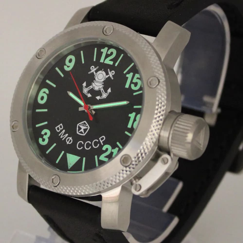 Часы ВМФ СССР механические 024.01 механизм Ракета 2623