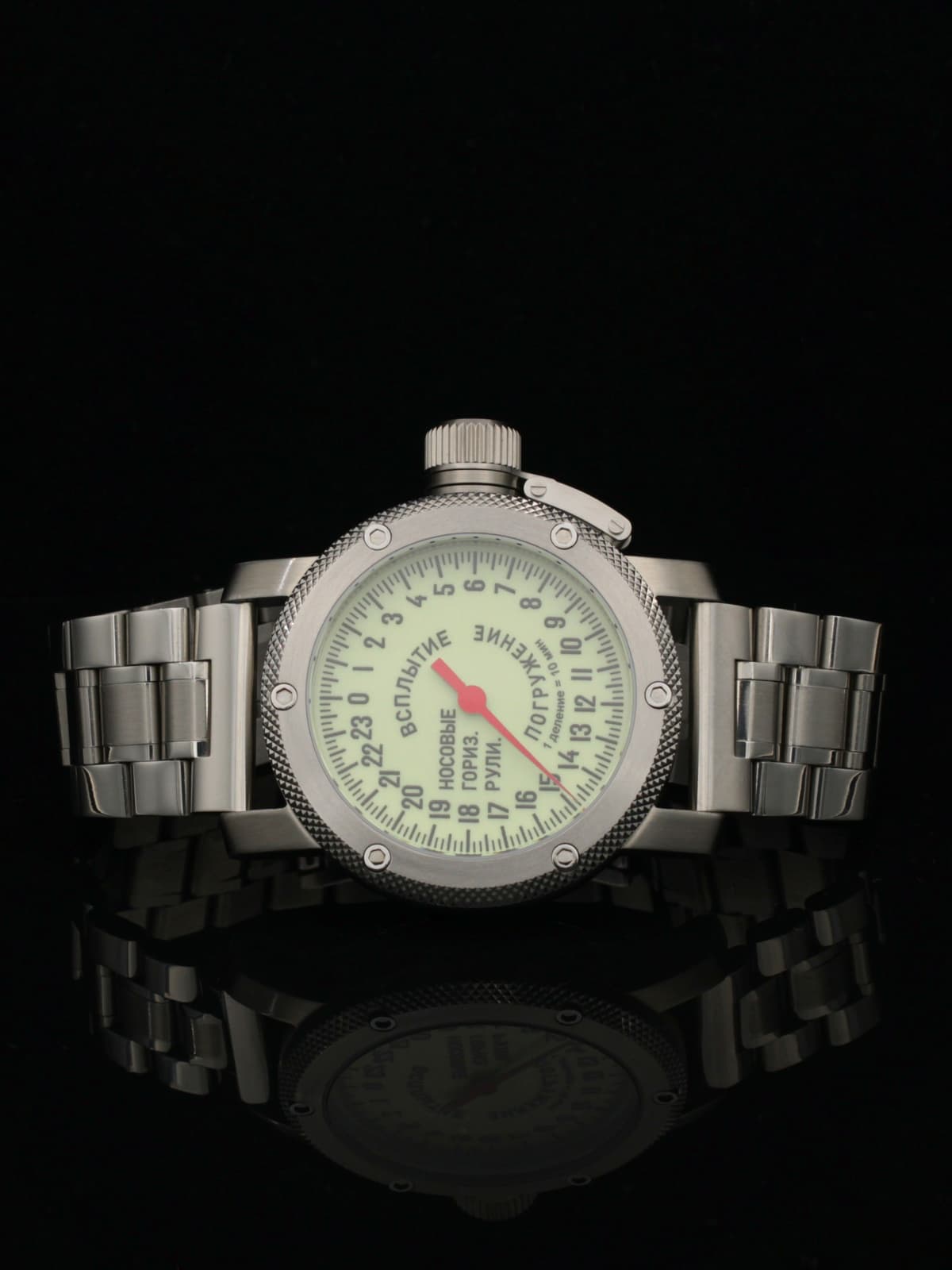 Часы Погружение / Всплытие однострелочные механические с автоподзаводом (Восток 2431) 01.181.2