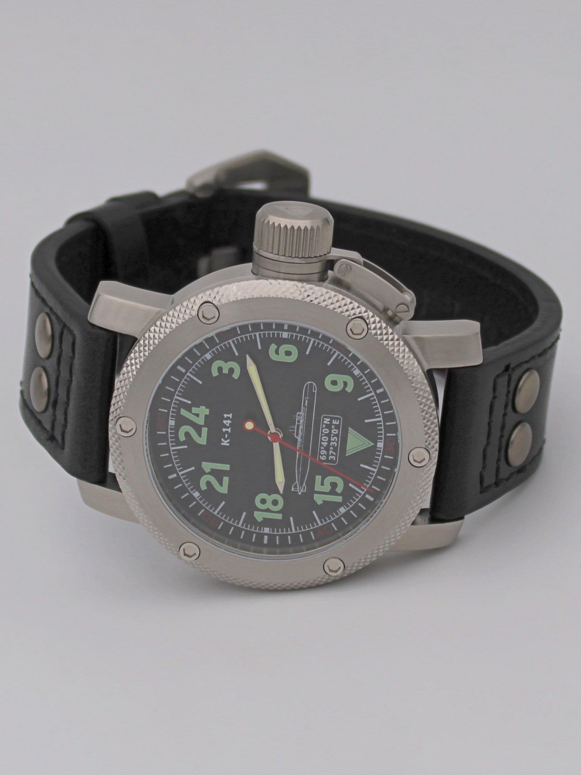 Часы К-141 / Курск (Oscar-II) механические с автоподзаводом (Восток 2431) 01.089.01