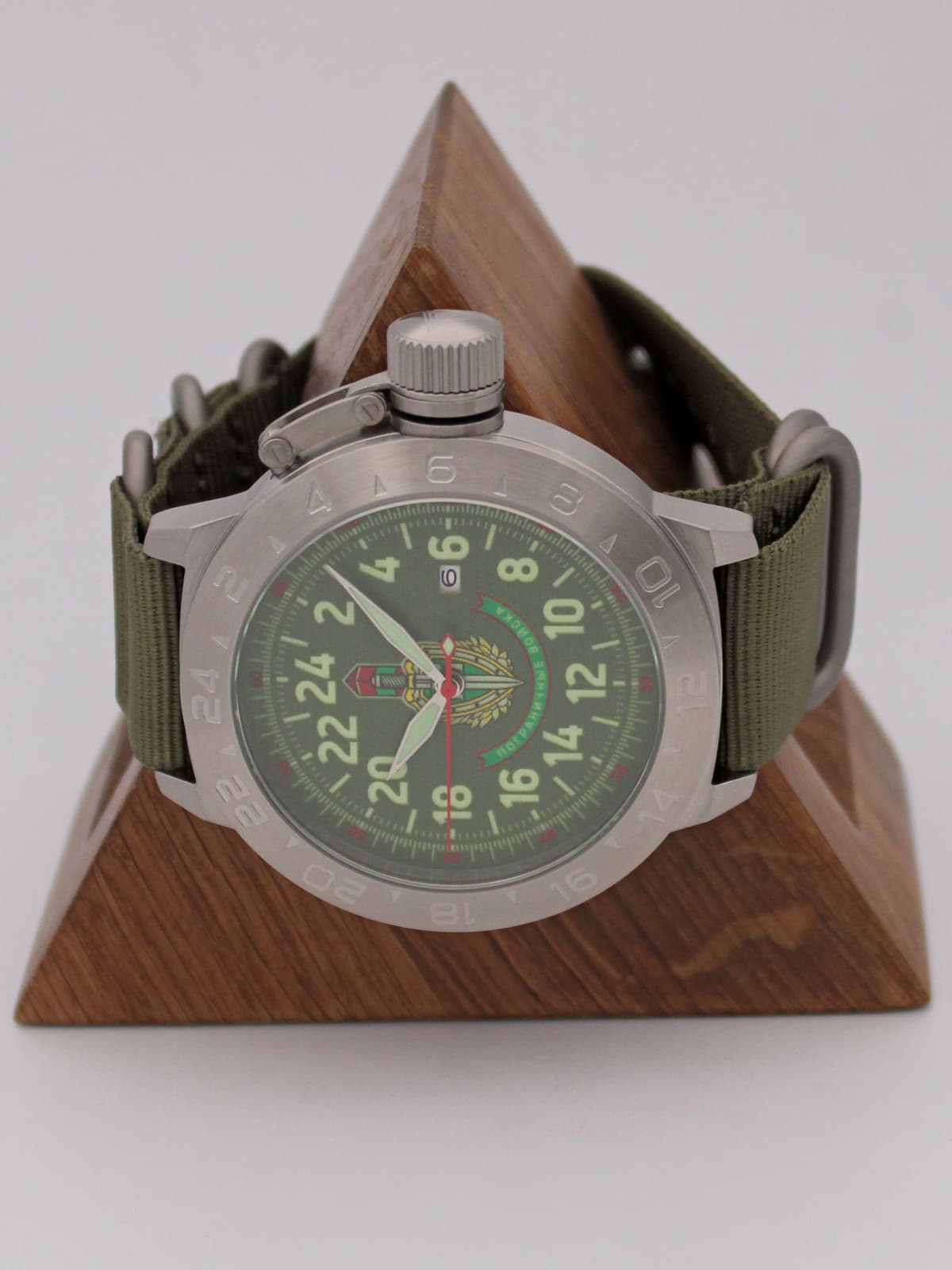 Часы Погранвойска механические с автоподзаводом (Seiko NH34A) 52.242.21