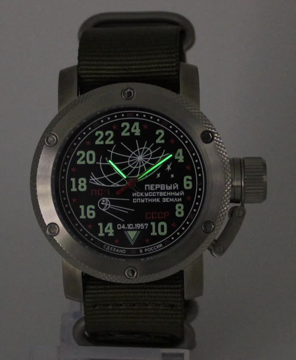 Часы "Простейший Спутник-1" механические 125.21