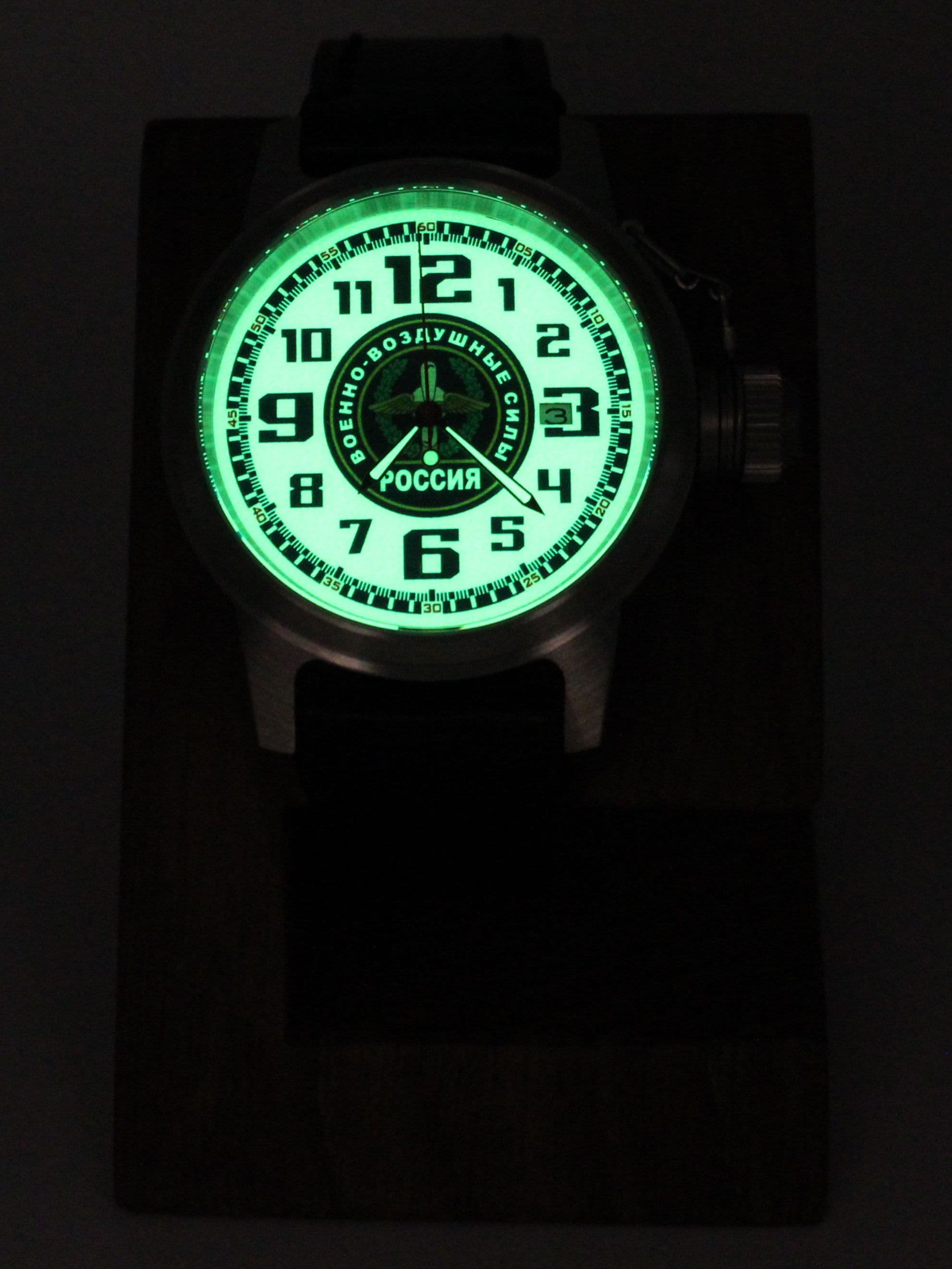 Часы ВВС механические с автоподзаводом (Seiko NH35A) 45.208.01