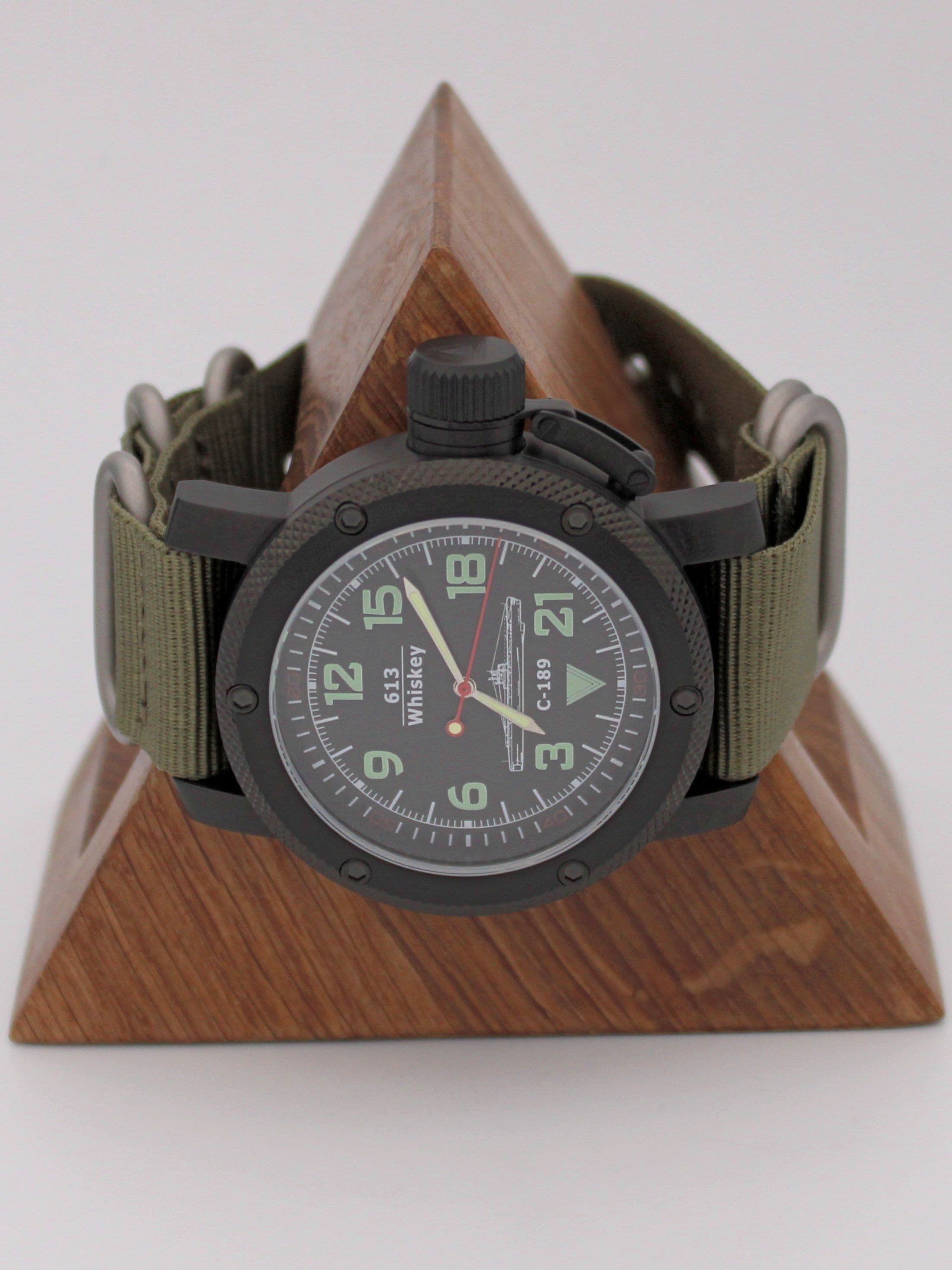 Часы С-189 (Whiskey) механические с автоподзаводом (Восток 2431) 101.104.21