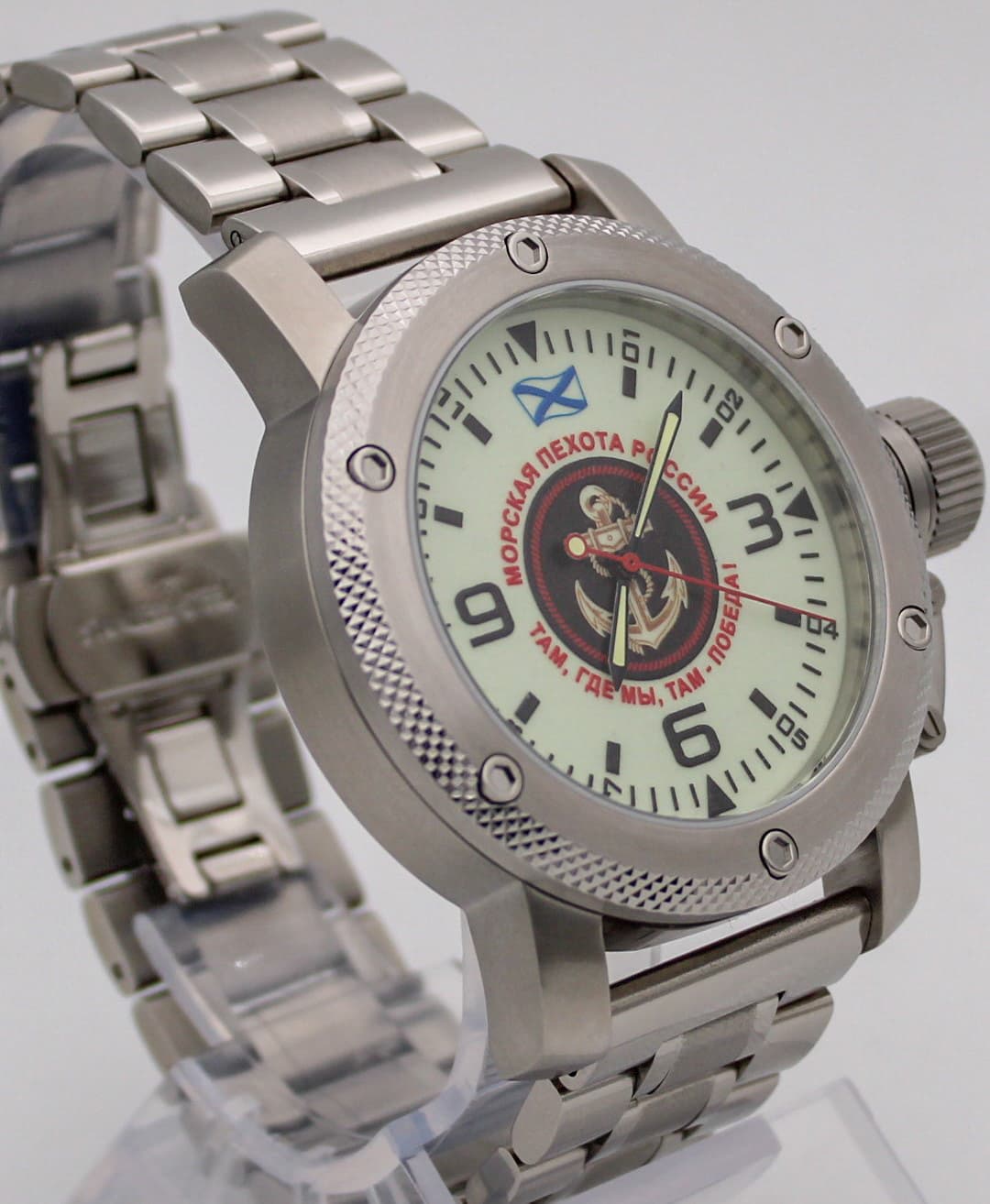 Часы Морская пехота России / там,где мы,там-победа! механизм Восток 2415.01