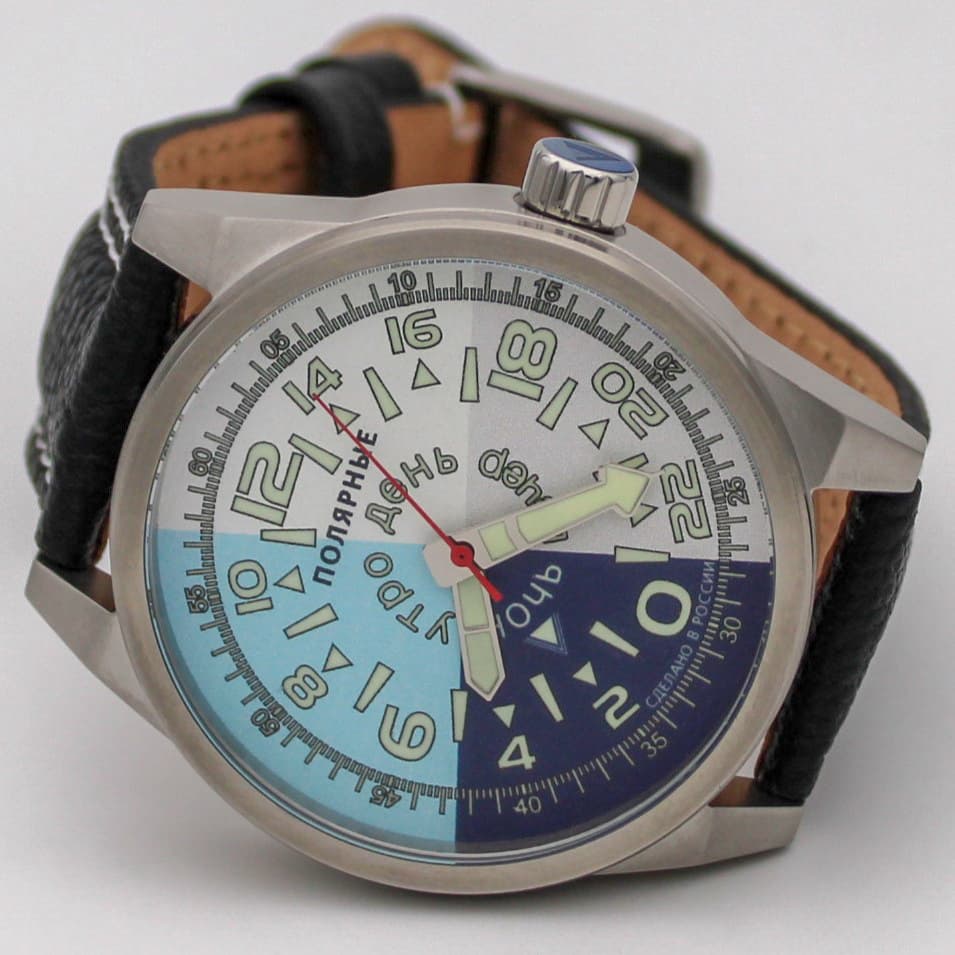 Часы Полярные "Утро-День-Вечер-Ночь" механизм Ракета 2623Н