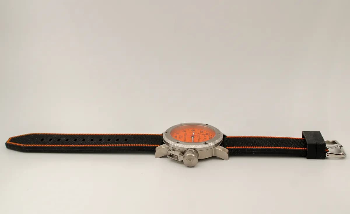 Часы наручные  671 / Щука (Black Prince) механические 067.17 механизм Ракета 2623 Н