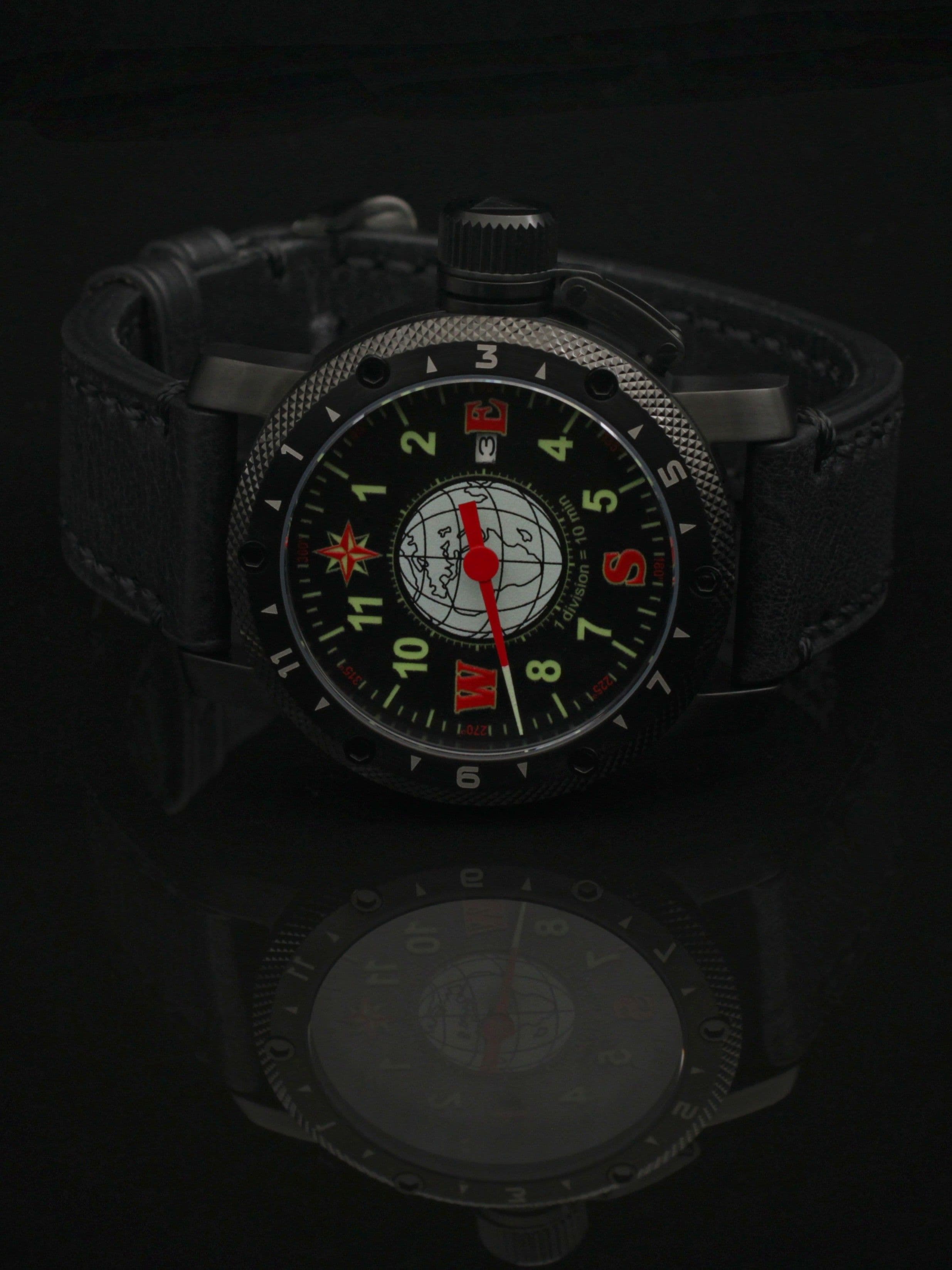 Часы Компас однострелочные механические с автоподзаводом (Seiko NH35A) 147.185.01