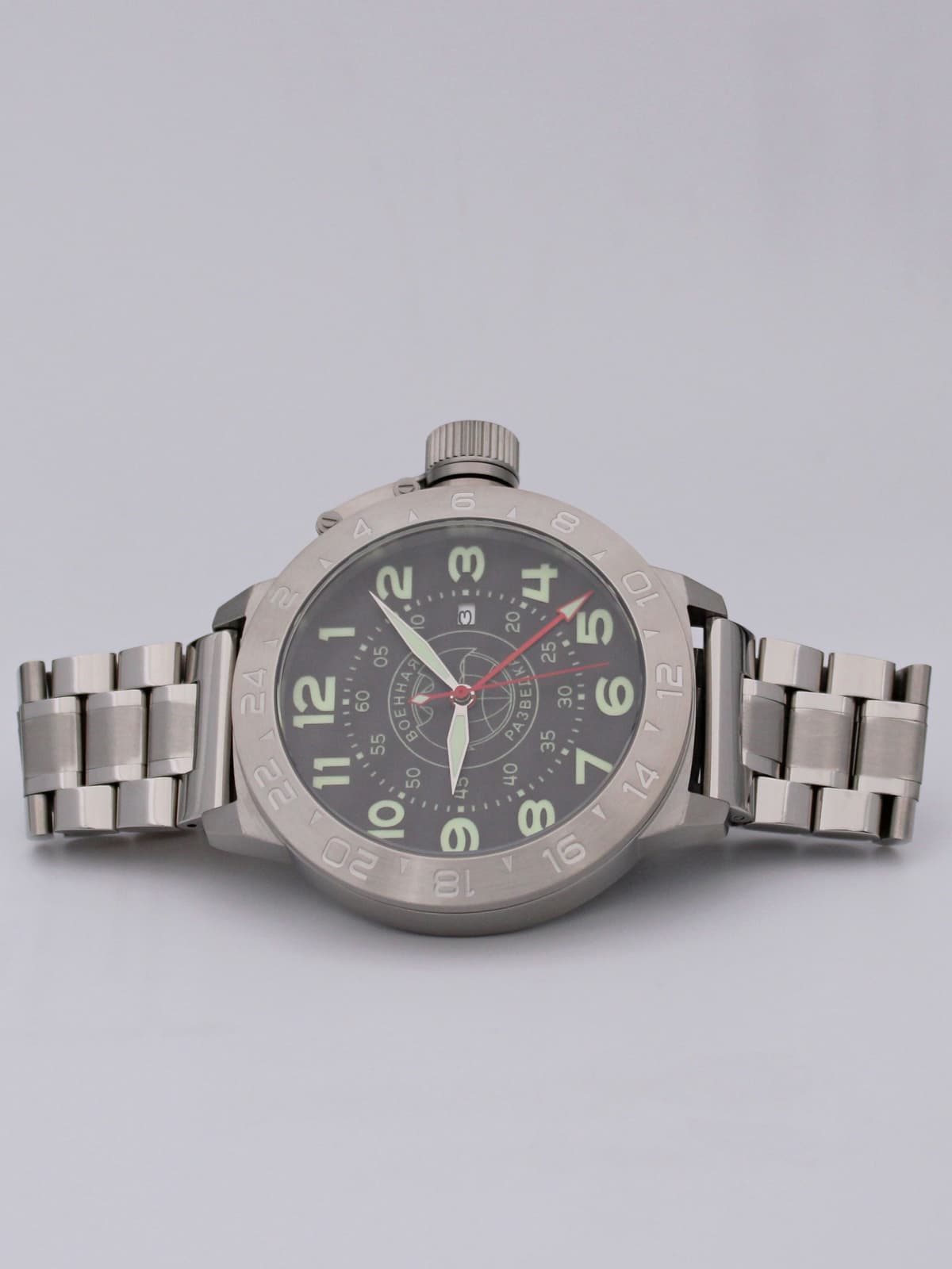 Часы Военная разведка механические с автоподзаводом (Seiko NH34A) 52.169.2