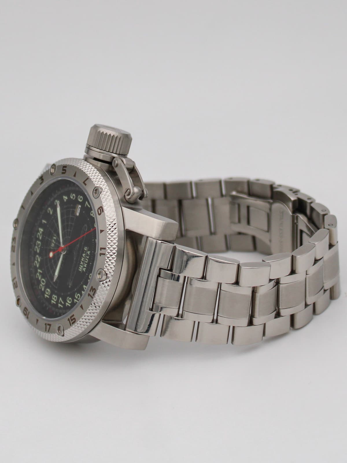 Часы 971 / Щука-Б (Akula) кварцевые (Ronda 515.24H) Q47.063.2